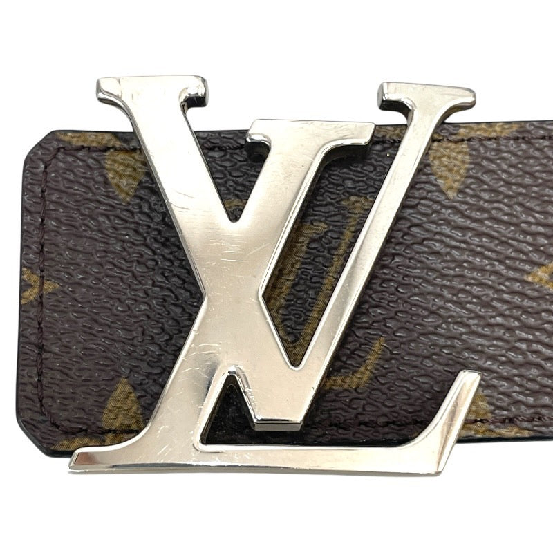 【LOUIS VUITTON】ルイ・ヴィトン サンチュール LVイニシャル M9821 ベルト メンズ リバーシブル モノグラム 80/32 40MM
