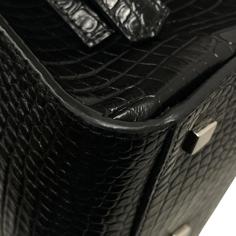 【SAINT LAURENT PARIS】サンローランパリ アップタウン スモール 561203 ハンドバッグ レザー レディース 2WAY クロコ型押し 黒 ブラック ショルダー