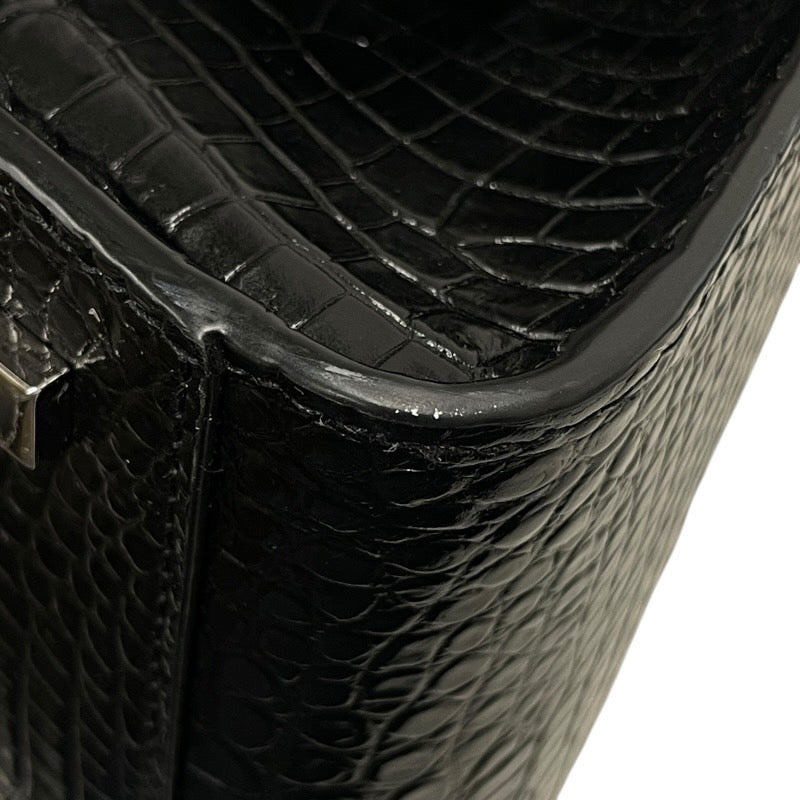 【SAINT LAURENT PARIS】サンローランパリ アップタウン スモール 561203 ハンドバッグ レザー レディース 2WAY クロコ型押し 黒 ブラック ショルダー