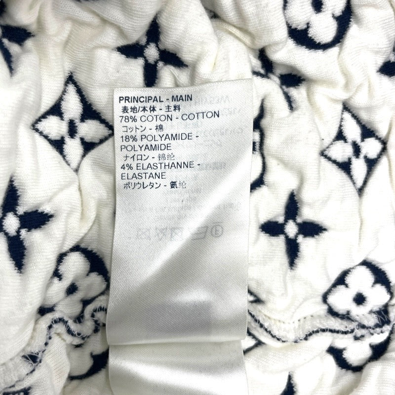 【LOUIS VUITTON】ルイ・ヴィトン モノグラムジャガード RM211Q スウェット メンズ トレーナー サイズS ネイビー コットン