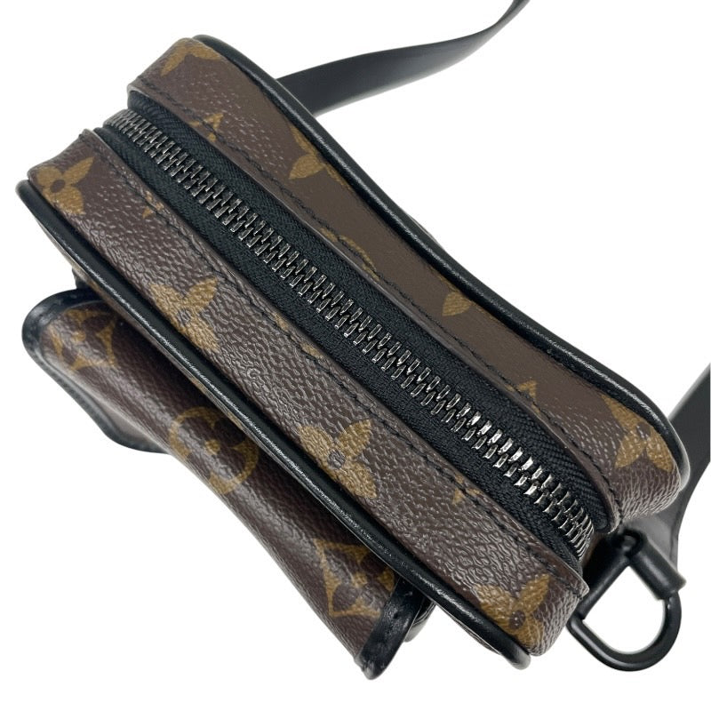 【LOUIS VUITTON】ルイ・ヴィトン クリストファー ウェアラブルウォレット M69404 ショルダーバッグ メンズ モノグラムマカサー ミニ ポシェット ポーチ