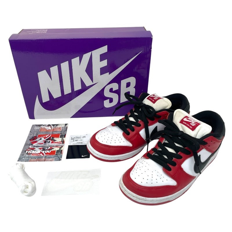 【NIKE】ナイキ SB DUNK LOW PRO BQ6817-600 スニーカー メンズ ダンクロープロ 27.5cm J-PACK Chicago シカゴ