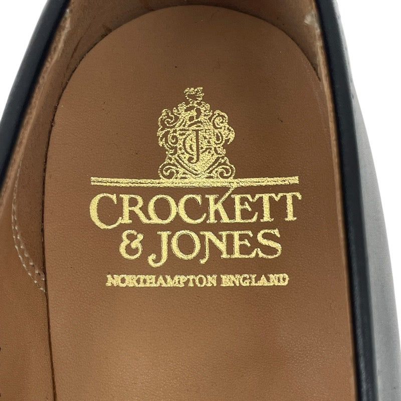 【新品未使用品】【CROCKETT&JONES】クロケットアンドジョーンズ ボストン2 BOSTON2 26224A-C01L1 ローファー レザー メンズ 8E 26.5 黒 ブラック