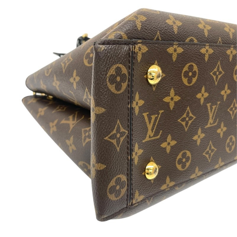 【LOUIS VUITTON】ルイ・ヴィトン フラワートート M43550 トートバッグ レディース モノグラム 2WAY ショルダー ノワール