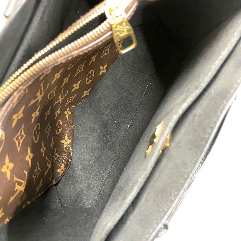 【LOUIS VUITTON】ルイ・ヴィトン フラワートート M43550 トートバッグ レディース モノグラム 2WAY ショルダー ノワール