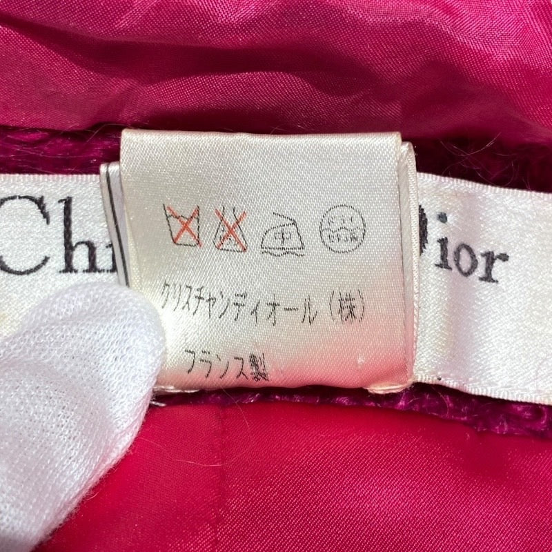 【Christian Dior】クリスチャンディオール セットアップ ツイード レディース スーツ ピンク 上下 スカート