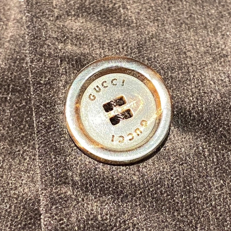 【GUCCI】グッチ セットアップ レディース セットアップスーツ ベロア ブラウン パンツ ジャケット