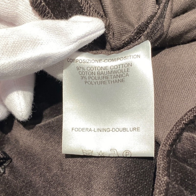 【GUCCI】グッチ セットアップ レディース セットアップスーツ ベロア ブラウン パンツ ジャケット