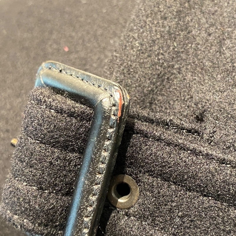 【BURBERRY BLACK LABEL】バーバリーブラックレーベル トレンチコート メンズ 黒 ブラック ウール