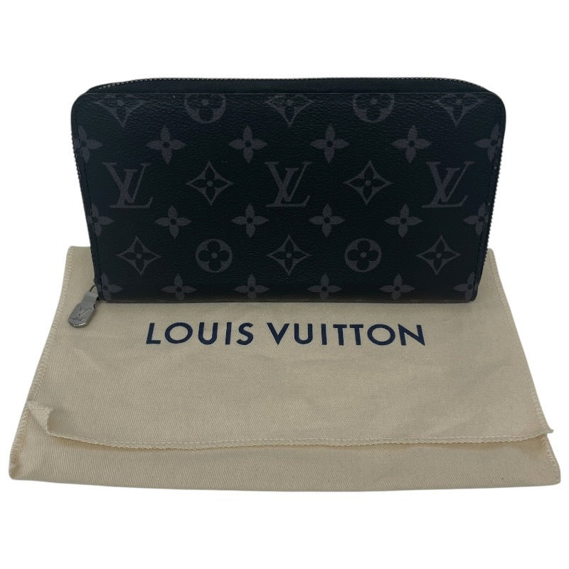 【LOUIS VUITTON】ルイ・ヴィトン ジッピーオーガナイザーNM M82081 長財布 メンズ モノグラム エクリプス ラウンドファスナー
