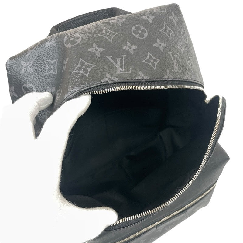 【LOUIS VUITTON】ルイ・ヴィトン ディスカバリー バックパック M30230 リュック・デイパック レザー メンズ タイガ モノグラムエクリプス 黒 ブラック