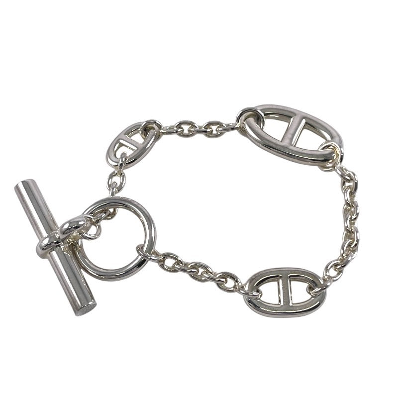 【HERMES】エルメス ファランドール SH ブレスレット シルバー925 レディース チェーン シェーヌダンクル