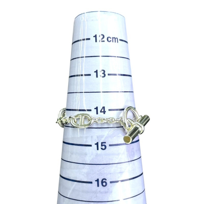 【HERMES】エルメス ファランドール SH ブレスレット シルバー925 レディース チェーン シェーヌダンクル