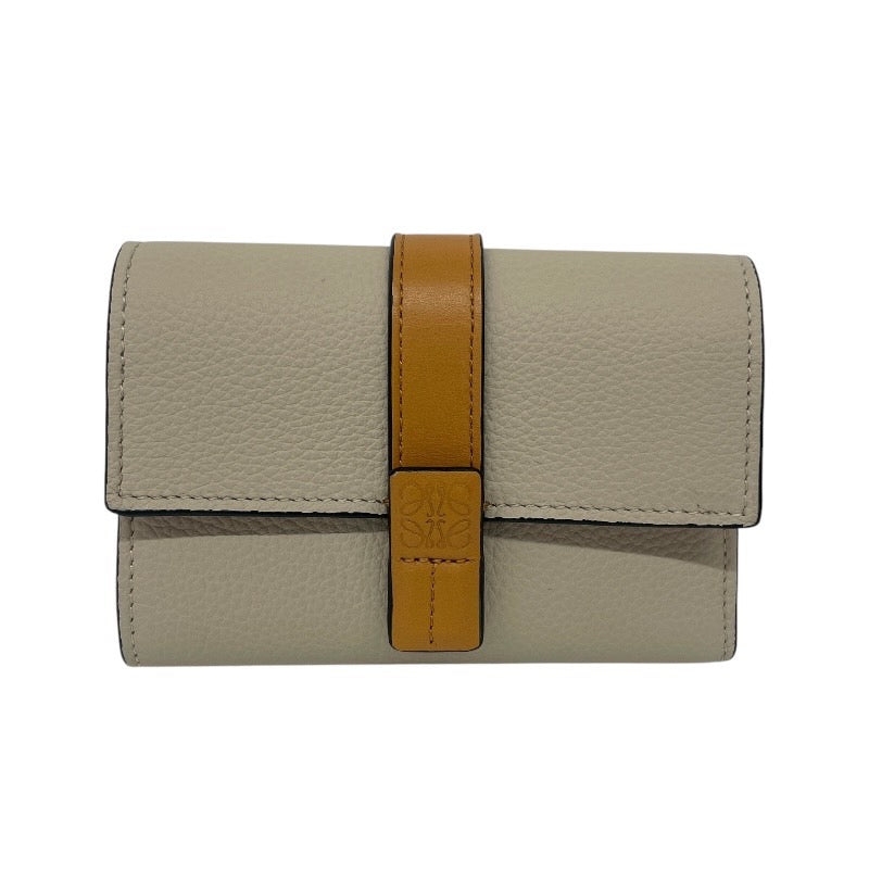 【LOEWE】ロエベ バーティカル ウォレット スモール C660S86X04 三つ折り財布 レザー レディース