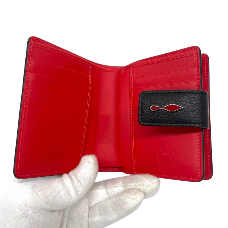 【Christian Louboutin】クリスチャンルブタン パロマミニ 3195015 二つ折り財布 レザー レディース PALOMA MINI メンズ