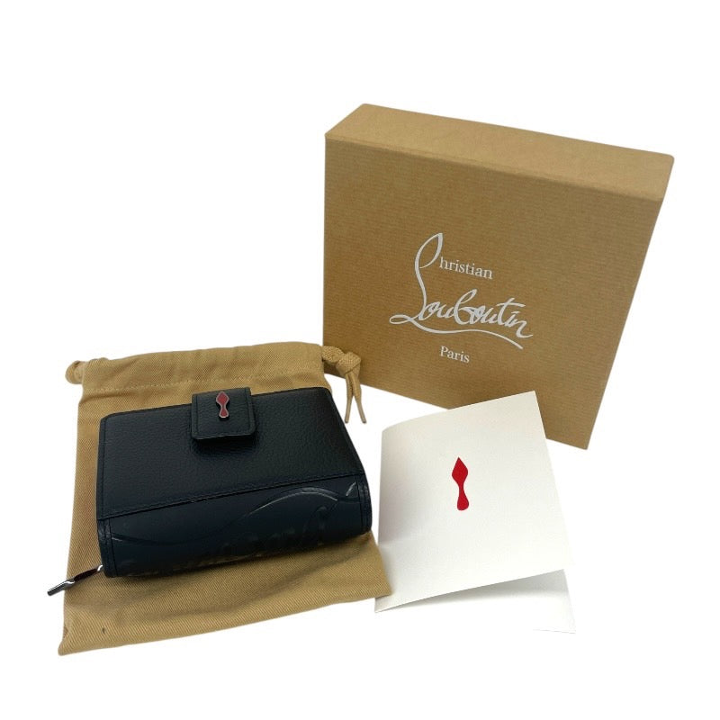 【Christian Louboutin】クリスチャンルブタン パロマミニ 3195015 二つ折り財布 レザー レディース PALOMA MINI メンズ