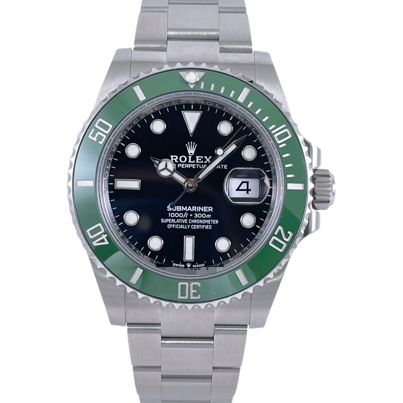 【ROLEX】ロレックス サブマリーナ 126610LV 腕時計 ステンレススチール メンズ ランダム番 2023年ギャラ グリーン 緑