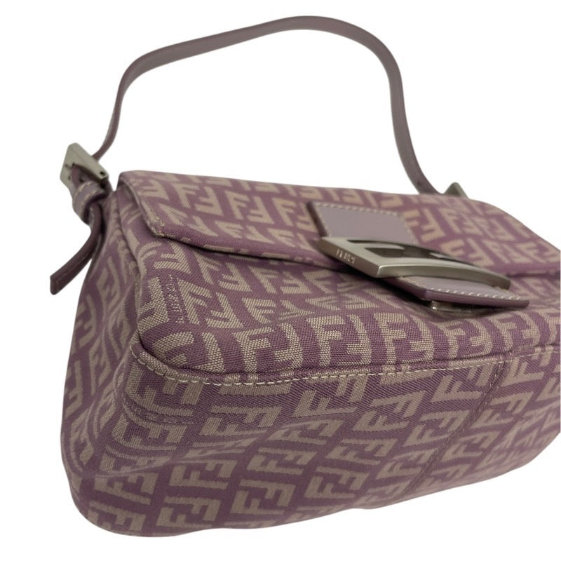 【FENDI】フェンディ ミニ マンマバケット 8BR180 ハンドバッグ レディース ズッキーノ ズッカ 紫 パープル