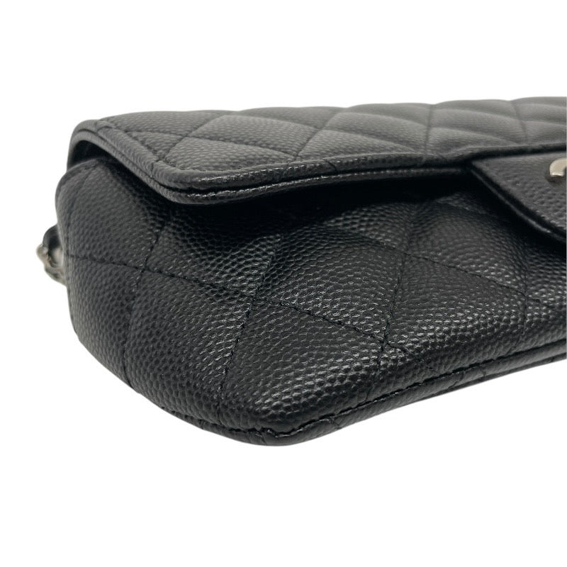 【CHANEL】シャネル マトラッセ アイウェアケース AP2044 ショルダーバッグ レディース 31番 キャビアスキン 黒 ブラック 眼鏡 サングラス