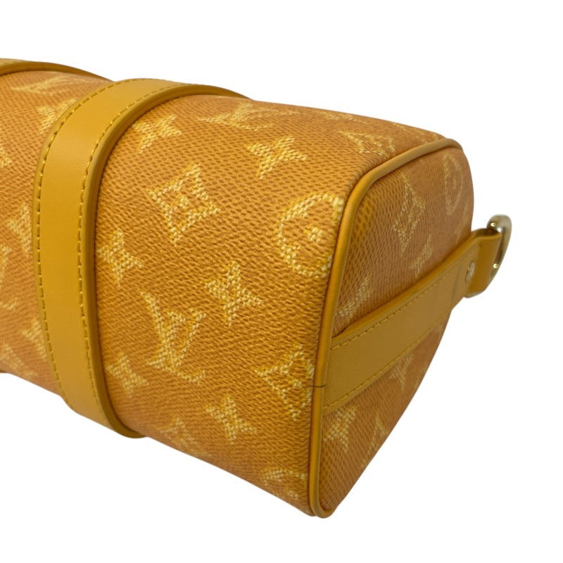 【LOUIS VUITTON】ルイ・ヴィトン キーポル バンドリエール25 M13166 ショルダーバッグ メンズ ジョーヌマット イエロー 2WAY レディース