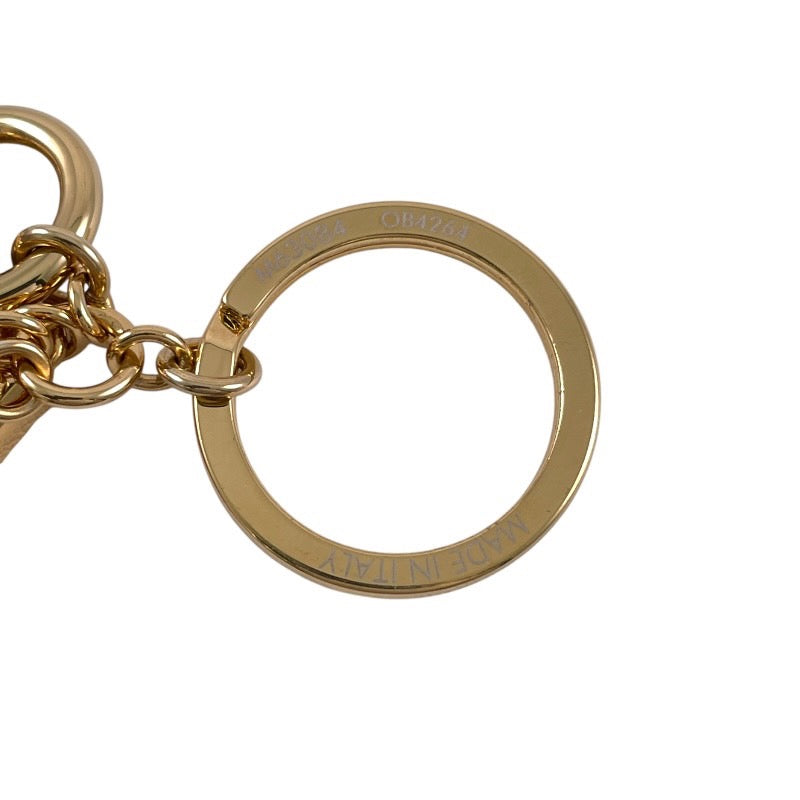 【LOUIS VUITTON】ルイ・ヴィトン ポルト クレ ブルーミング M63084 キーホルダー レディース フラワー バッグチャーム キーリング