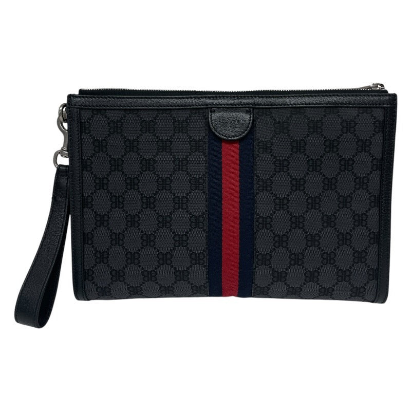 【BALENCIAGA】バレンシアガ グッチコラボ 680382 クラッチバッグ メンズ ハッカープロジェクト ポーチ
