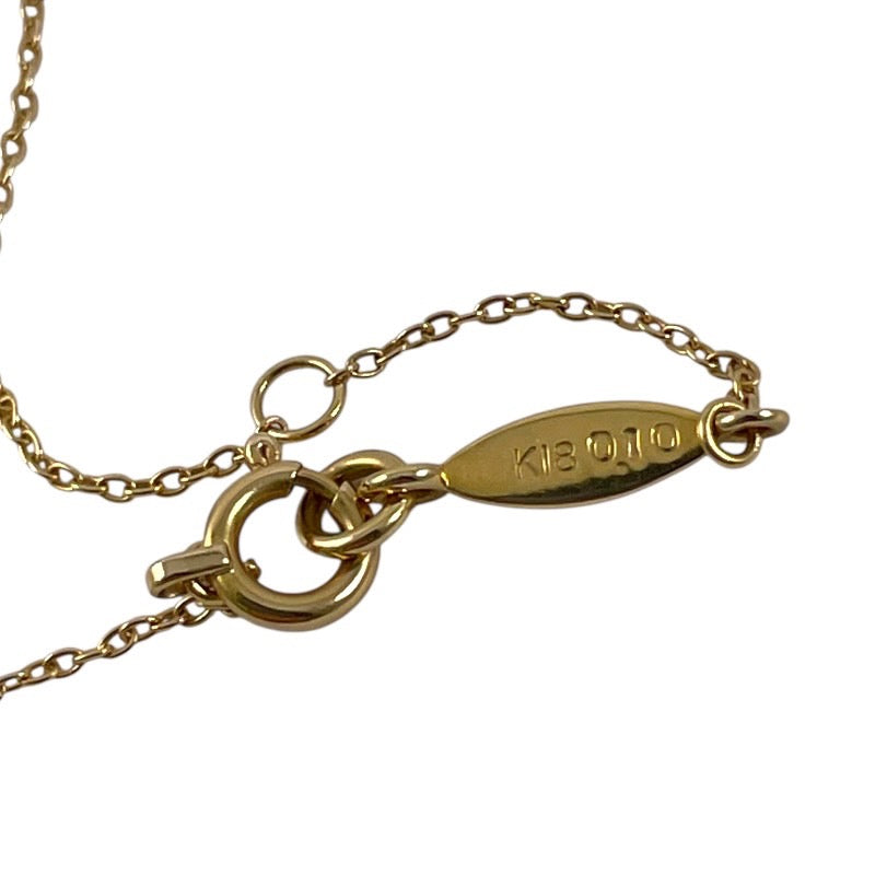 【AHKAH】アーカー ヴィヴィアンクチュール ネックレス K18イエローゴールド レディース ビリーブユー ダイヤモンド0.10