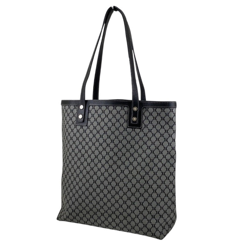 【CELINE】セリーヌ トートバッグ キャンバス レディース マカダム柄 レザー