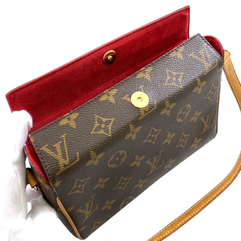 【LOUIS VUITTON】ルイ・ヴィトン レシタル M51900 ハンドバッグ レディース モノグラム ミニバッグ ポーチ