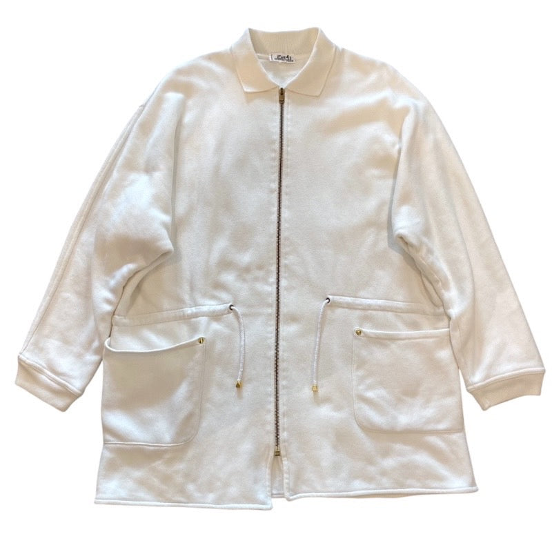 【HERMES】エルメス ヴィンテージ スウェットブルゾン ブルゾン コットン レディース ジッピアップ