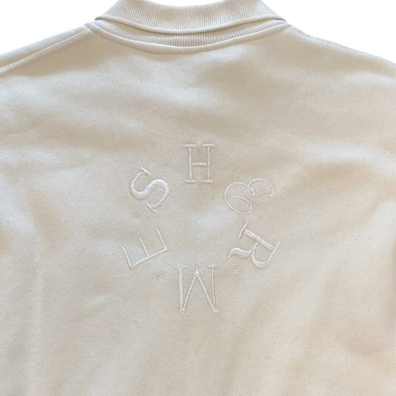 【HERMES】エルメス ヴィンテージ スウェットブルゾン ブルゾン コットン レディース ジッピアップ