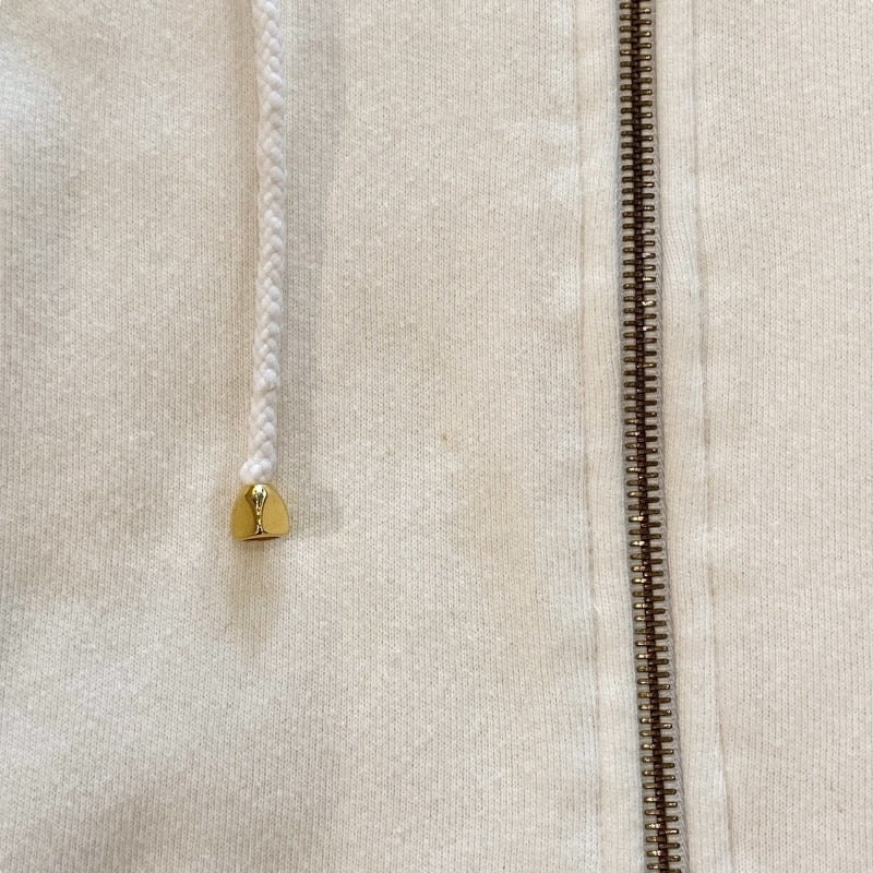 【HERMES】エルメス ヴィンテージ スウェットブルゾン ブルゾン コットン レディース ジッピアップ