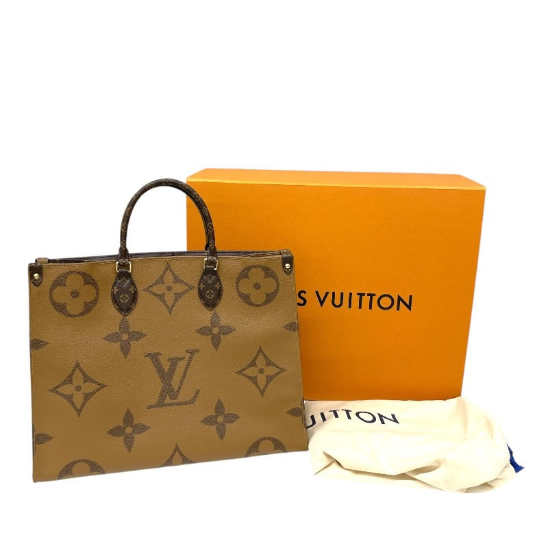 【LOUIS VUITTON】ルイ・ヴィトン オンザゴーGM M44576 トートバッグ レディース モノグラム ジャイアント リバース