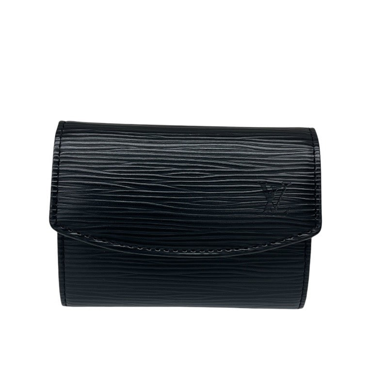 【LOUIS VUITTON】ルイ・ヴィトン ポルトモネ サーンプル M63412 コインケース メンズ エピ ノワール 黒 ブラック 小銭入れ