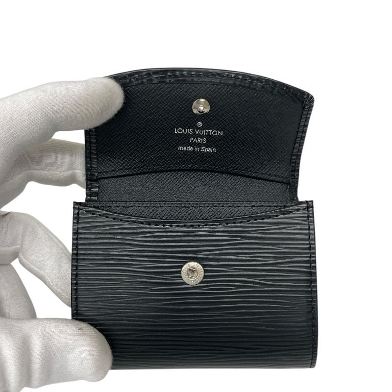 【LOUIS VUITTON】ルイ・ヴィトン ポルトモネ サーンプル M63412 コインケース メンズ エピ ノワール 黒 ブラック 小銭入れ