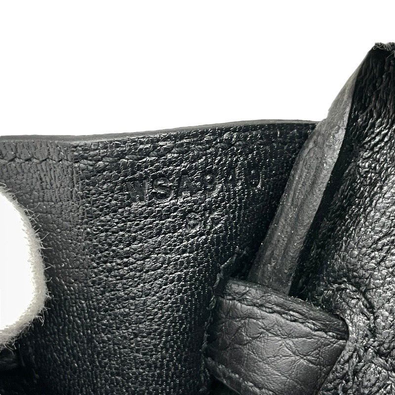 【HERMES】エルメス バーキン25 ハンドバッグ トゴ レディース ブラック 黒 トート W刻印 2024年製造 ゴールド金具