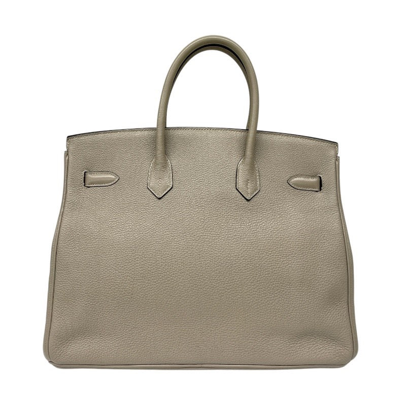 【HERMES】エルメス バーキン35 ハンドバッグ トゴ レディース トゥルティエールグレー トート □O刻印 ゴールド金具