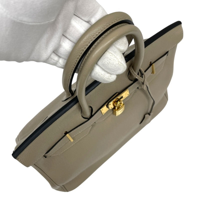 【HERMES】エルメス バーキン35 ハンドバッグ トゴ レディース トゥルティエールグレー トート □O刻印 ゴールド金具