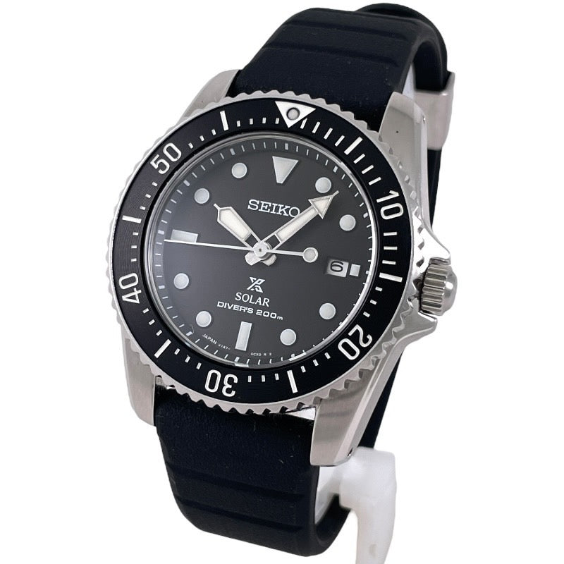 【SEIKO】セイコー プロスペックス ダイバースキューバ SBDN075 V147-0CS0 腕時計 SS/ラバー メンズ 200m ソーラー