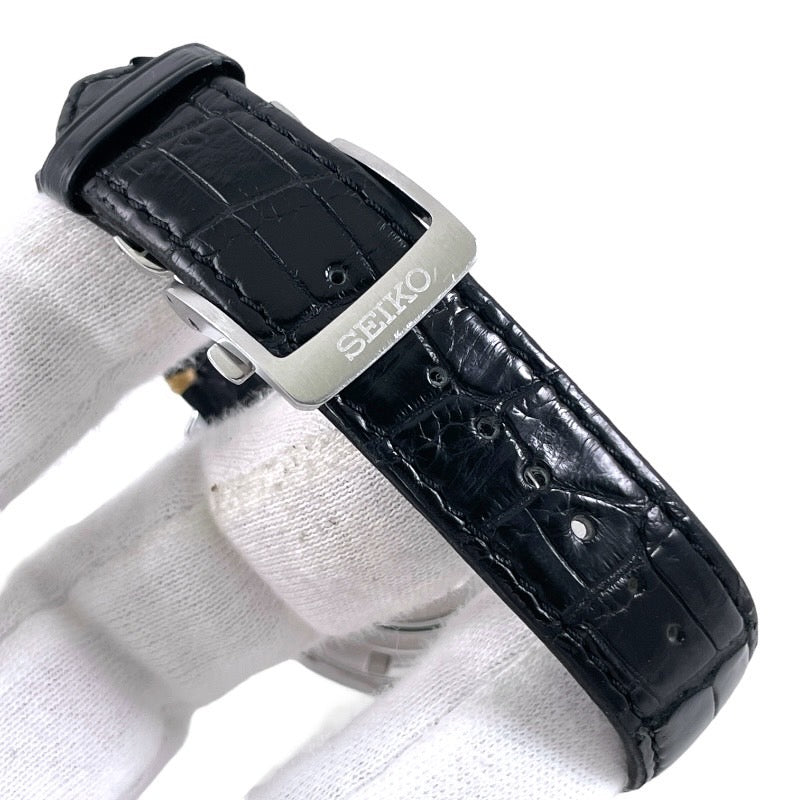 【SEIKO】セイコー プレザージュ SARX029 6R15-03E0 腕時計 SS/レザー メンズ 自動巻き 田村一舟 漆ダイアル 23石 オートマティック
