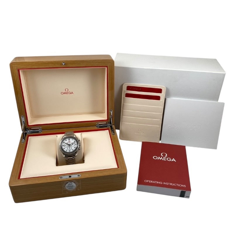 【OMEGA】オメガ スピードマスター ブロードアロー 321.10.42.50.04.001 腕時計 ステンレススチール メンズ オリンピック クロノグラフ