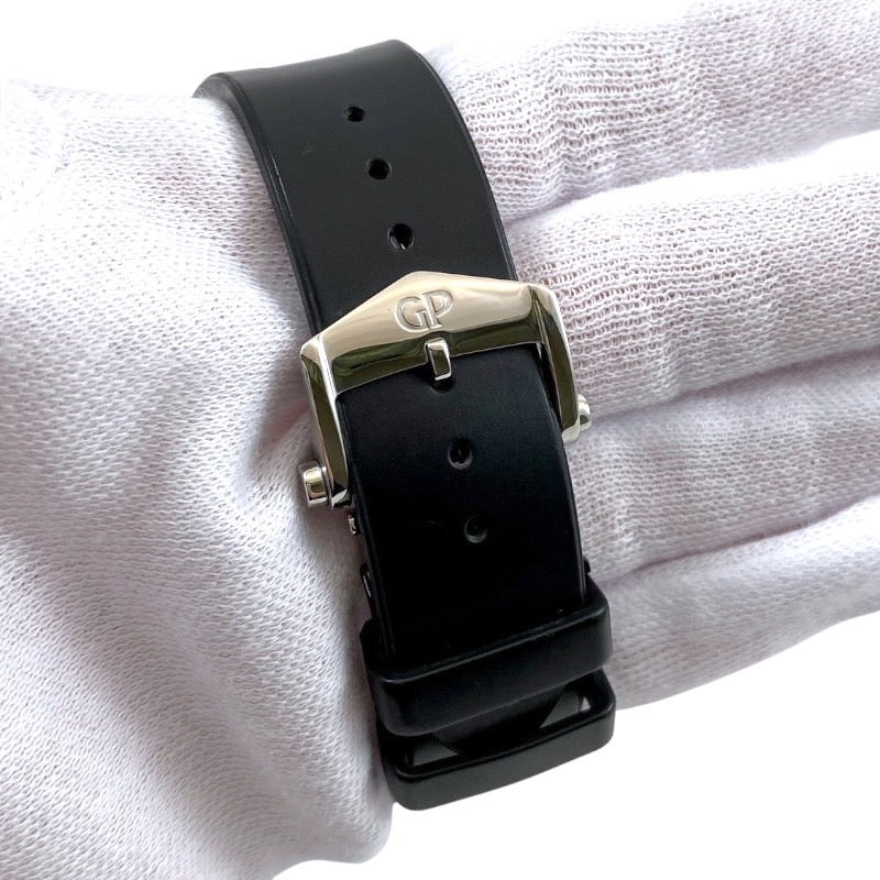 【GIRARD-PERREGAUX】ジラール・ペルゴ ロレアート 42mm 81010-11-634-BB6A 腕時計 SS/ラバー メンズ 自動巻き ラバー