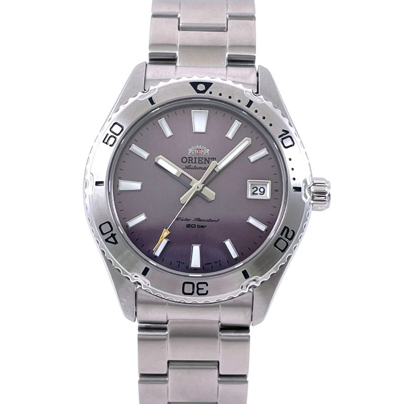 【ORIENT】オリエント リミテッドエディション F672-UBA0 腕時計 ステンレススチール メンズ 200本限定 自動巻き パープル文字盤