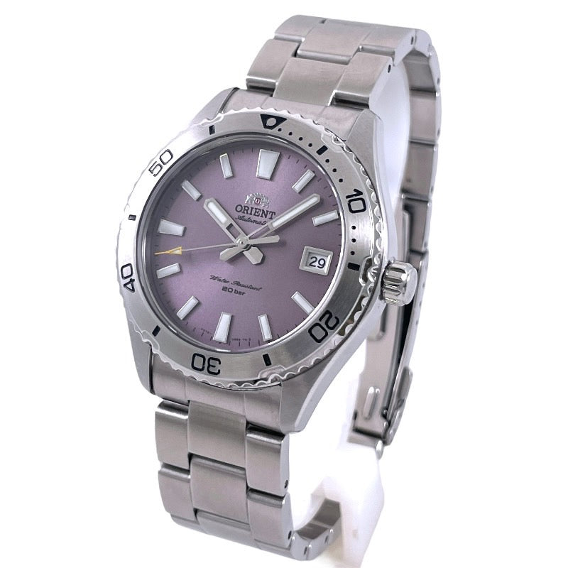 【ORIENT】オリエント リミテッドエディション F672-UBA0 腕時計 ステンレススチール メンズ 200本限定 自動巻き パープル文字盤