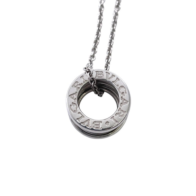 【BVLGARI】ブルガリ B-zero1 ネックレス K18ホワイトゴールド レディース ビーゼロワン 750 メンズ