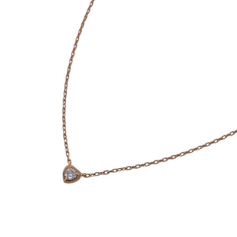 CARTIER】カルティエ ディアマン レジェ ドゥ ネックレス K18ピンク 