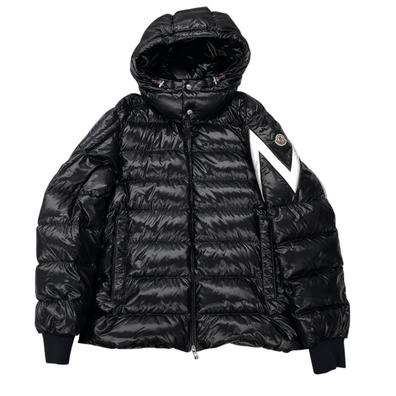 【MONCLER】モンクレール CORYDALE GIUBBOTTO ダウンジャケット ナイロン メンズ コリーデル 黒 ブラック フード サイズ4