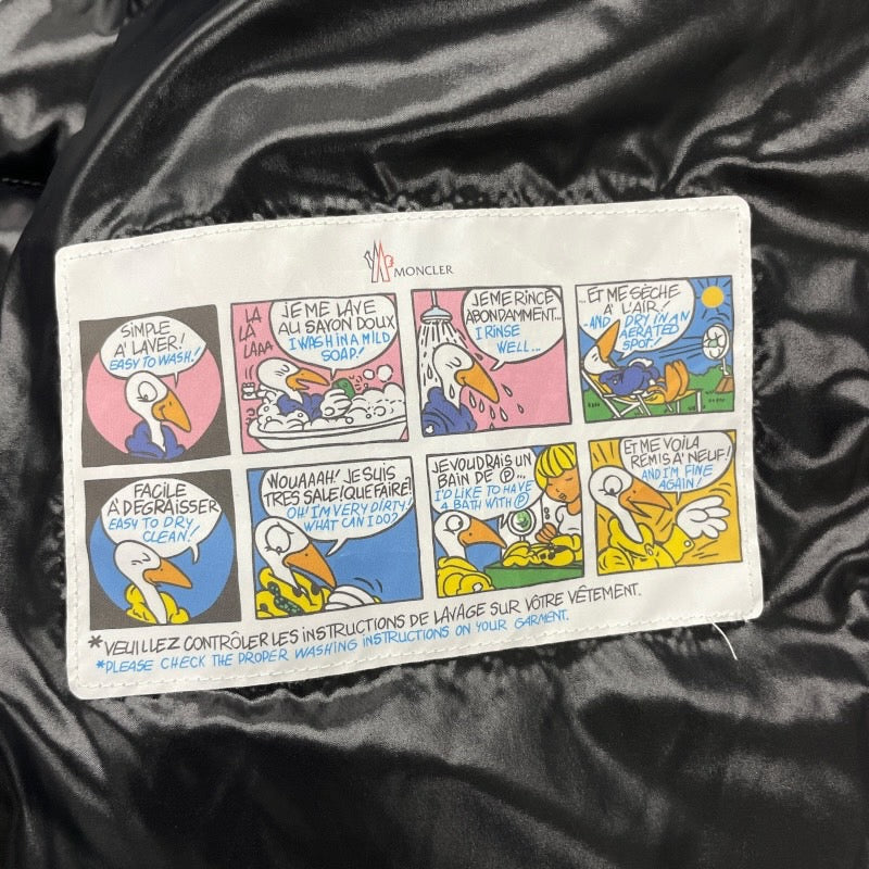 【MONCLER】モンクレール CORYDALE GIUBBOTTO ダウンジャケット ナイロン メンズ コリーデル 黒 ブラック フード サイズ4