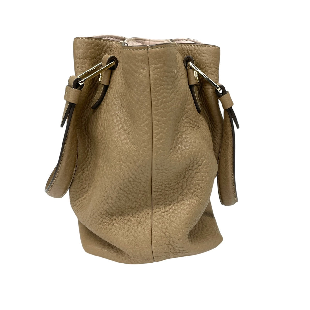 【TOD’S】トッズ フラワー トートバッグ レザー レディース ベージュ ハンド