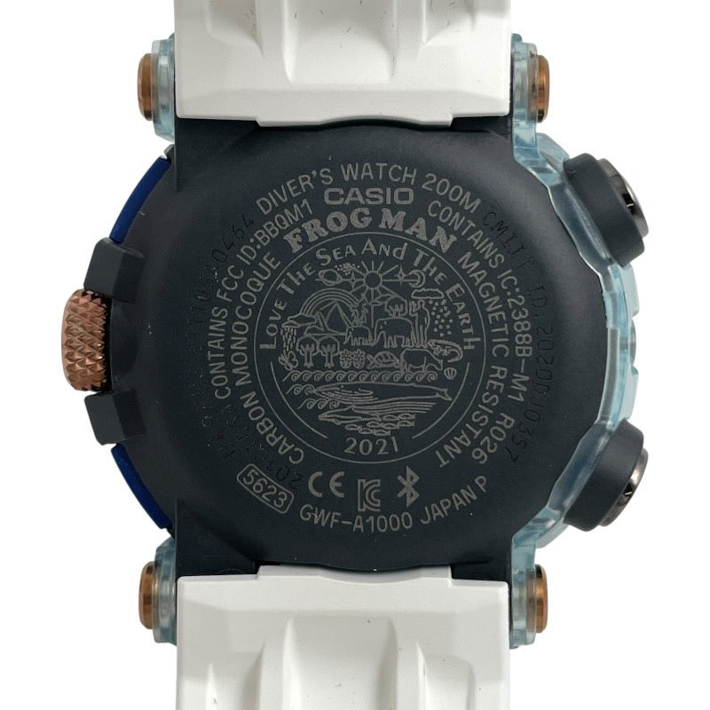 【CASIO】カシオ G-SHOCK FROGMAN GWF-A1000K-2AJR 腕時計 メンズ フロッグマン 30周年 イルカクジラ ソーラー電波